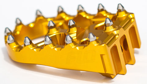 Tip For Brake Pedal Arm - Touring Brake Pedal Flo Motorsports Gold