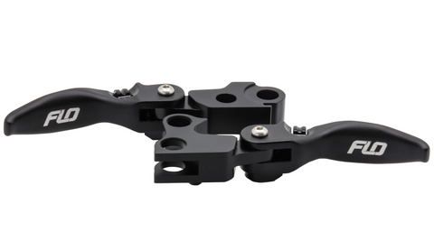 MX Style Levers - 17-20 Touring Levers Flo Motorsports Shorty Black