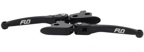 MX Style Levers - 21+ Touring Levers Flo Motorsports Black