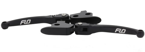 MX Style Levers - Dyna Levers Flo Motorsports Black