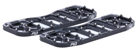 V5 Floorboards - Touring Floorboards Flo Motorsports Black
