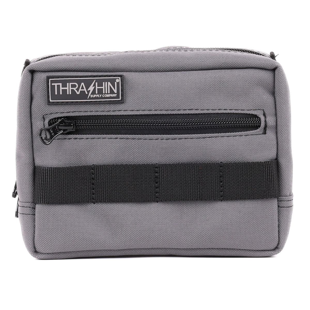 HandleBar Bag, Gray Handlebar Bag Thrashin Supply Co.