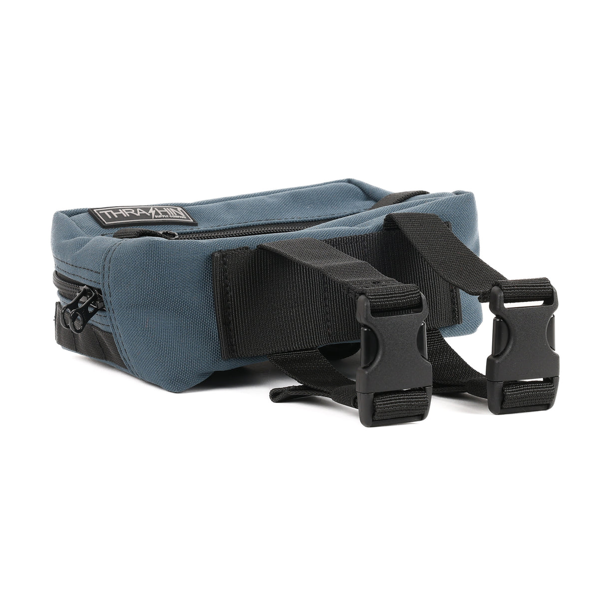 HandleBar Bag, Sharkskin Blue Handlebar Bag Thrashin Supply Co.
