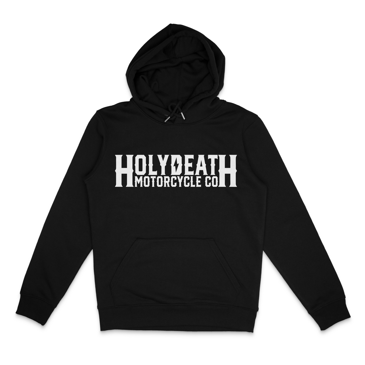“Classic” Hoodie - Black Sweatshirt Holy Death Motorcycle Co.