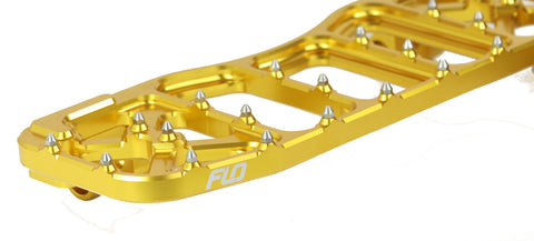 V5 Floorboards - Touring Floorboards Flo Motorsports Gold