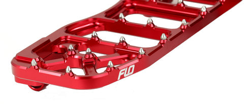 V5 Floorboards - Touring Floorboards Flo Motorsports Red