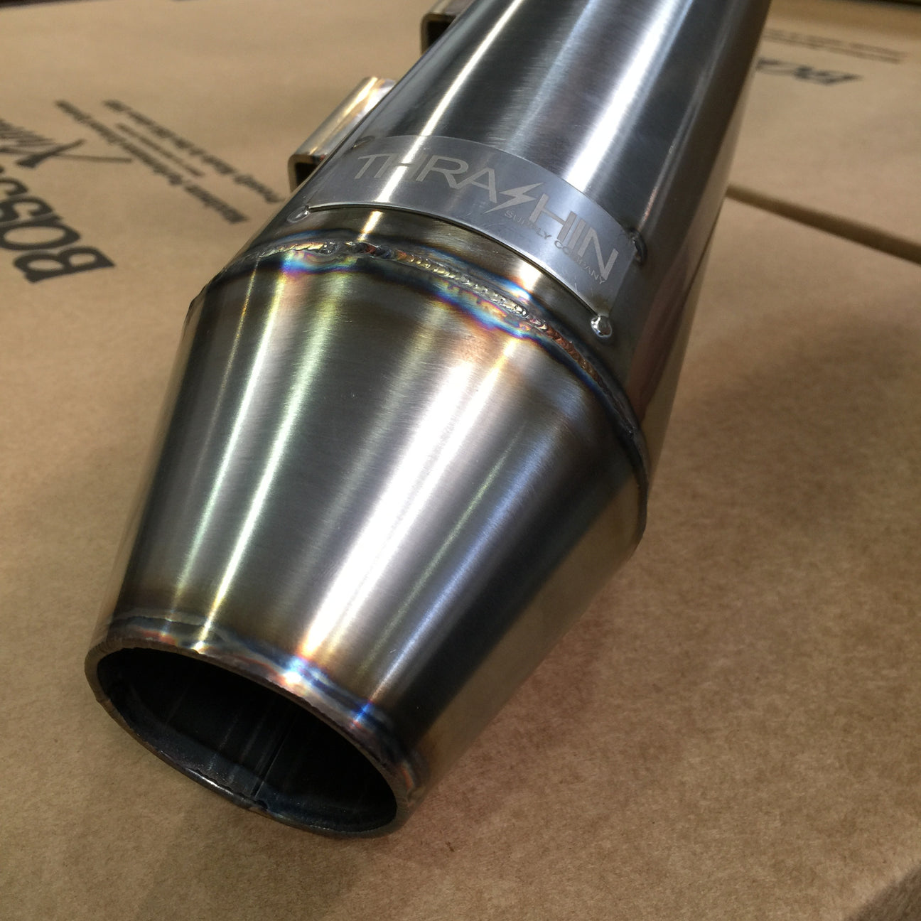 OG THRASHIN Stainless Steel 2>1 Exhaust - Dyna Full Exhaust System Thrashin Supply Co.