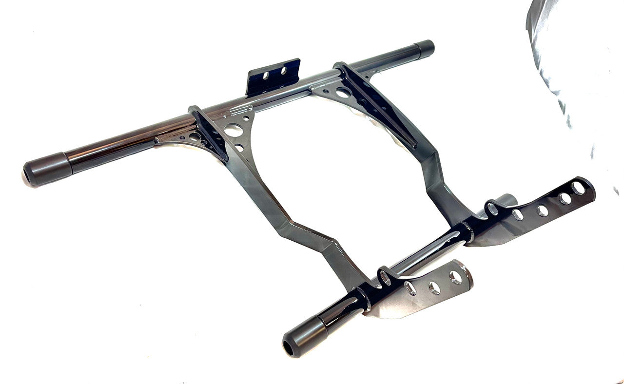 "High Step" Crash Bar - 18+ Softail Crash Bar Bung King