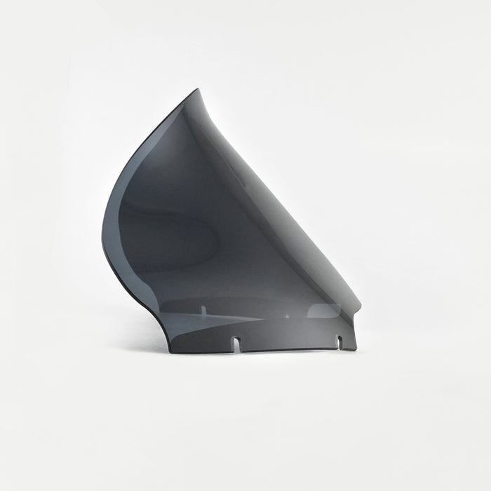 Flare™ Windshield - 14+ Road Glide Windshield Klock Werks 12" Pro-Touring Dark Smoke