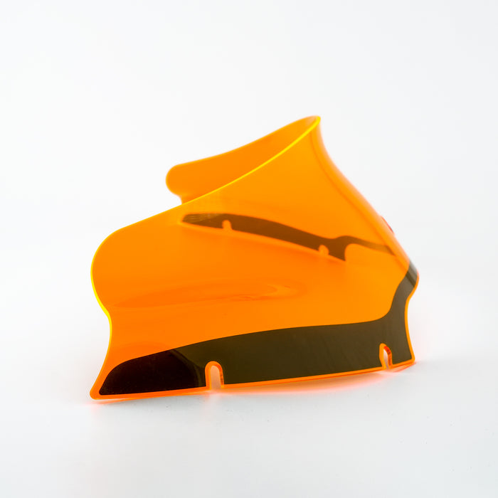Kolor Flare™ Windshield - 14+ Road Glide Windshield Klock Werks 6" Orange Ice