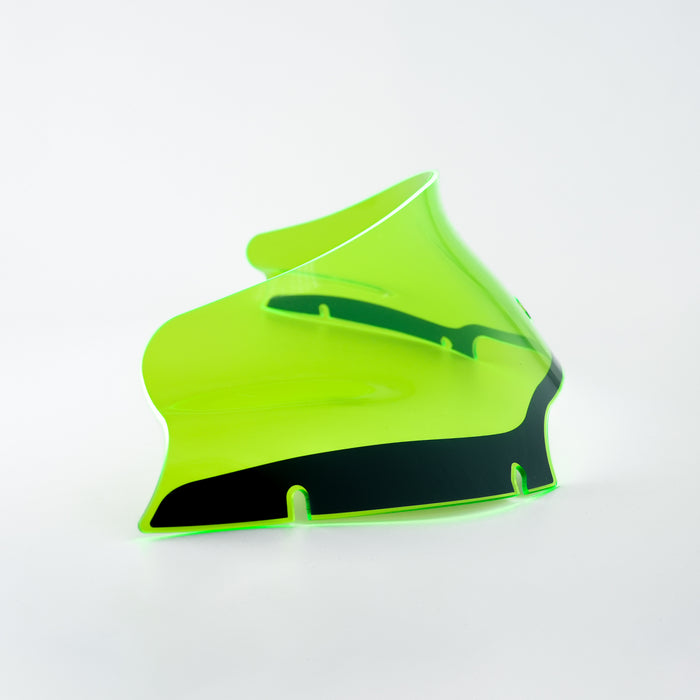 Kolor Flare™ Windshield - 14+ Road Glide Windshield Klock Werks 6" Green Ice