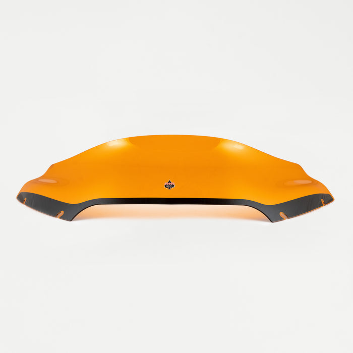 Kolor Flare™ Windshield - 14+ Road Glide Windshield Klock Werks 6" Orange