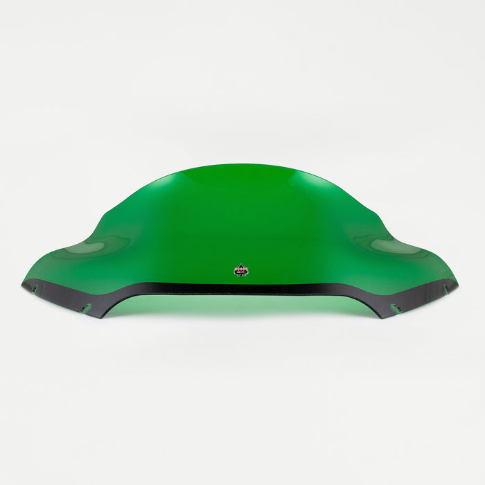 Kolor Flare™ Windshield - 14+ Road Glide Windshield Klock Werks 9" Green