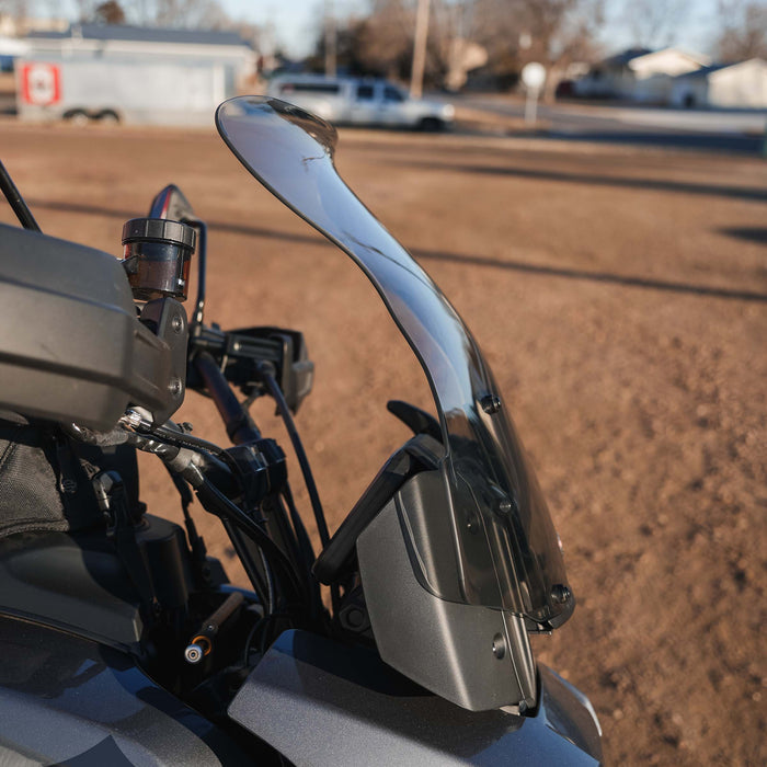 Flare Windshield - Pan America Windshield Klock Werks