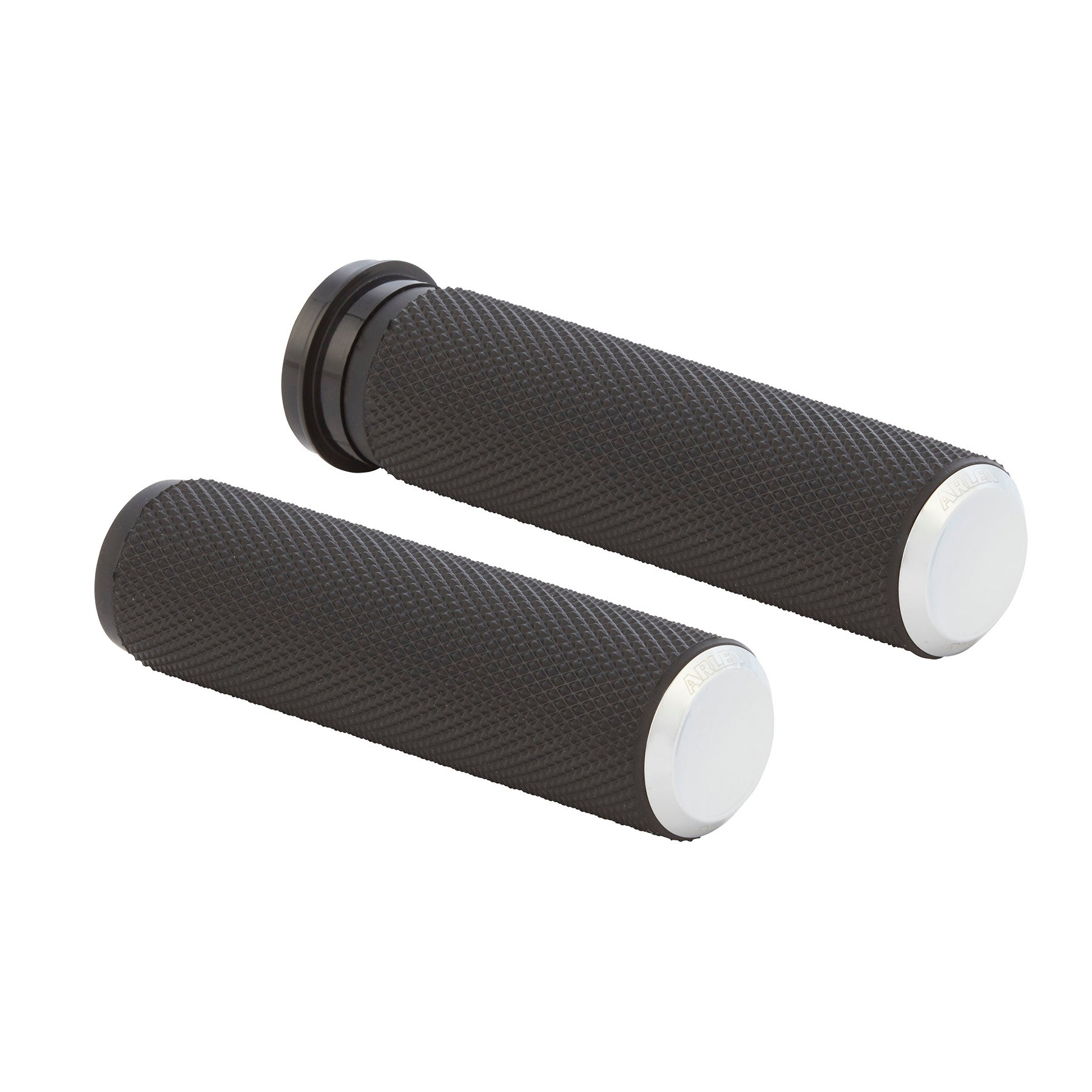 Knurled Grips Grips Arlen Ness Chrome Throttle-By-Wire