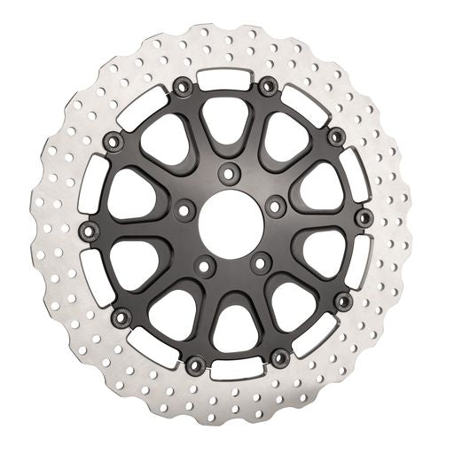 13" Front Rotor - Touring Brake Rotors Slyfox Performance Black