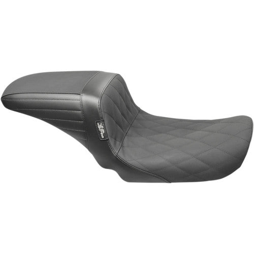 Kickflip Double Diamond Seat - 06+ Dyna Seat Le Pera 06+ Dyna Diamond Gripp Tape