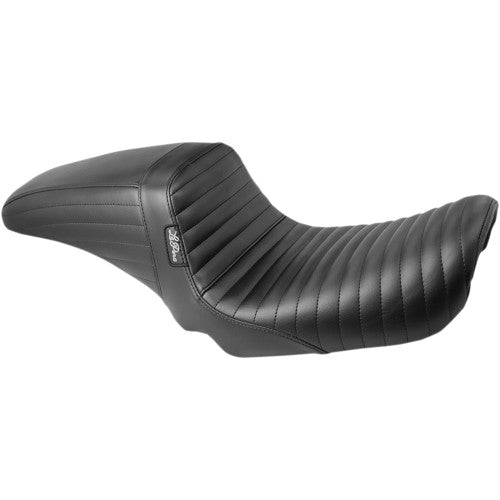Kickflip Double Diamond Seat - 06+ Dyna Seat Le Pera 06+ Dyna Pleated