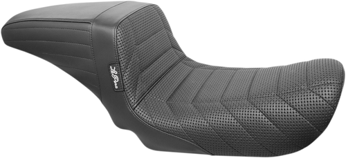 Kickflip Double Diamond Seat - 06+ Dyna Seat Le Pera 06+ Dyna Flat Track Stitch