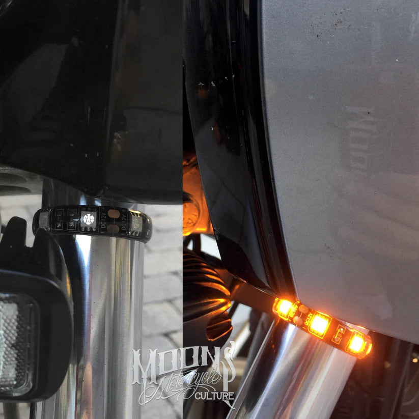 LED Blinker Strips Turn Signals Moons Mc