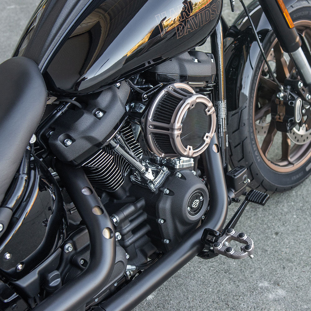 Method® Air Cleaner, Titanium - 17-23 Milwaukee 8 Air Cleaner Arlen Ness