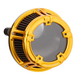 Method® Air Cleaner, Gold - 24+ Touring Air Cleaner Arlen Ness