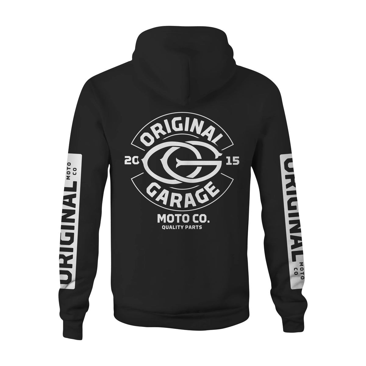OG "Fast Lane" Hoodie, Black Hoodie & Sweatshirt Original Garage Moto