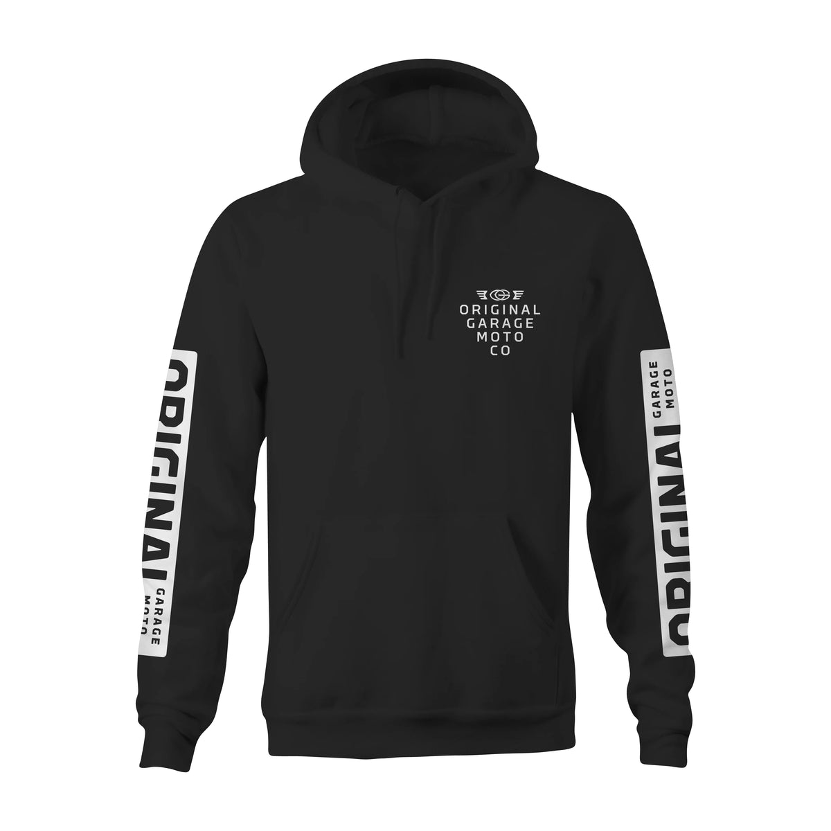 OG "Fast Lane" Hoodie, Black Hoodie & Sweatshirt Original Garage Moto S