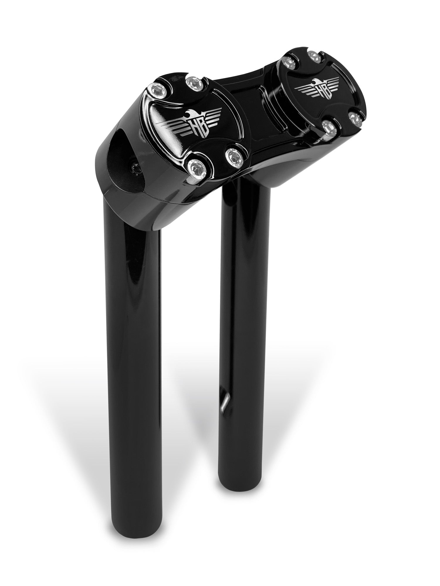 Clubstyle PullBack Riser - 1" Clamping Area Risers Heinz Bikes 6" Black Black