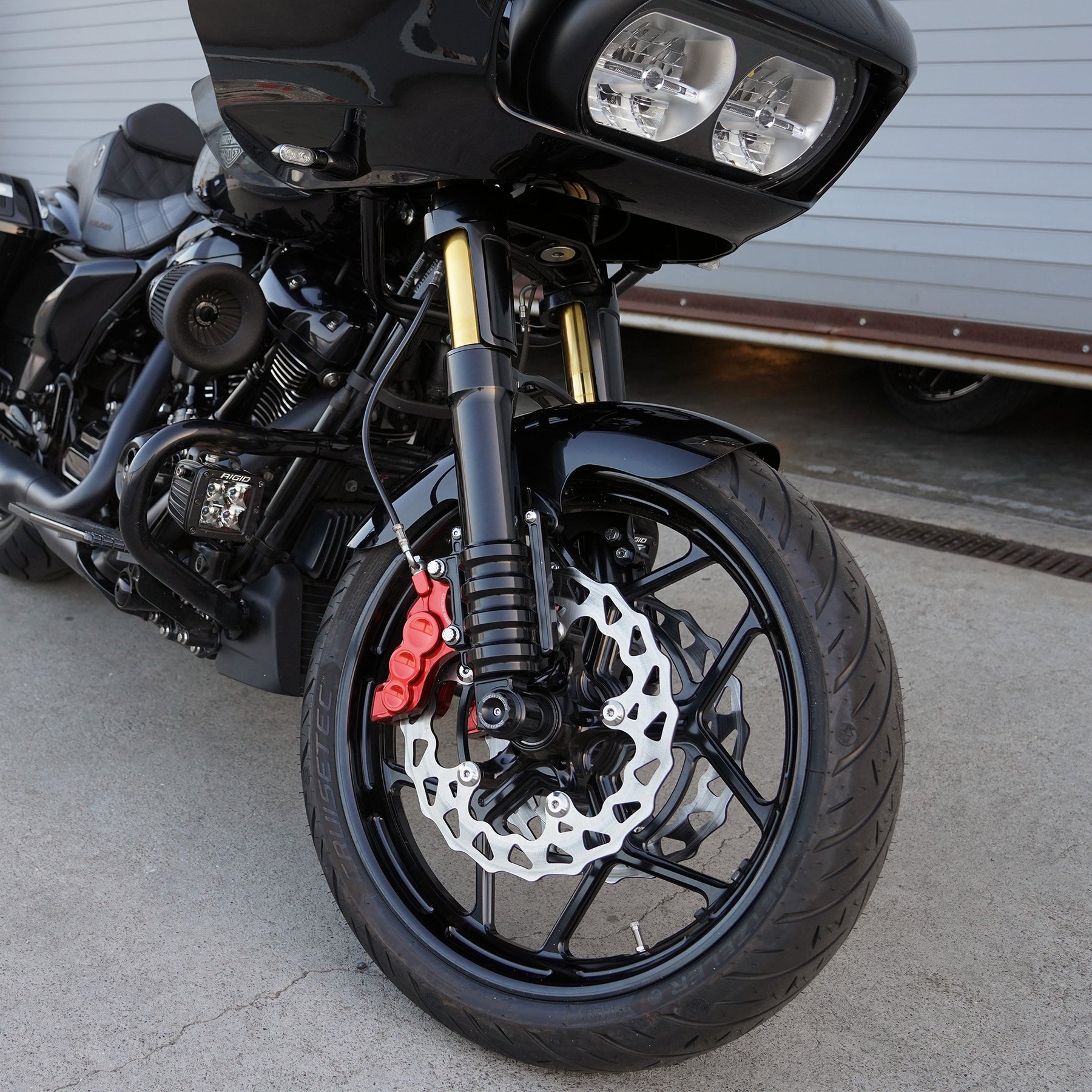 49mm Gold Fork Tubes Fork Tubes Arlen Ness