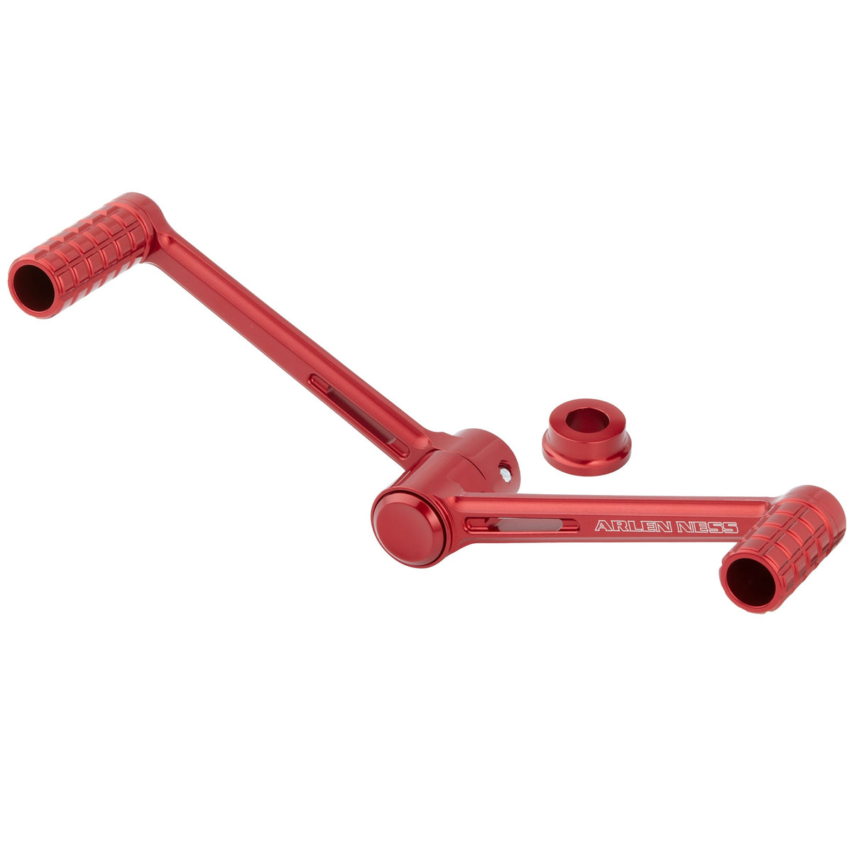 Speedliner Heel/Toe Foot Control Kit, Red - Touring Foot Control Kit Arlen Ness