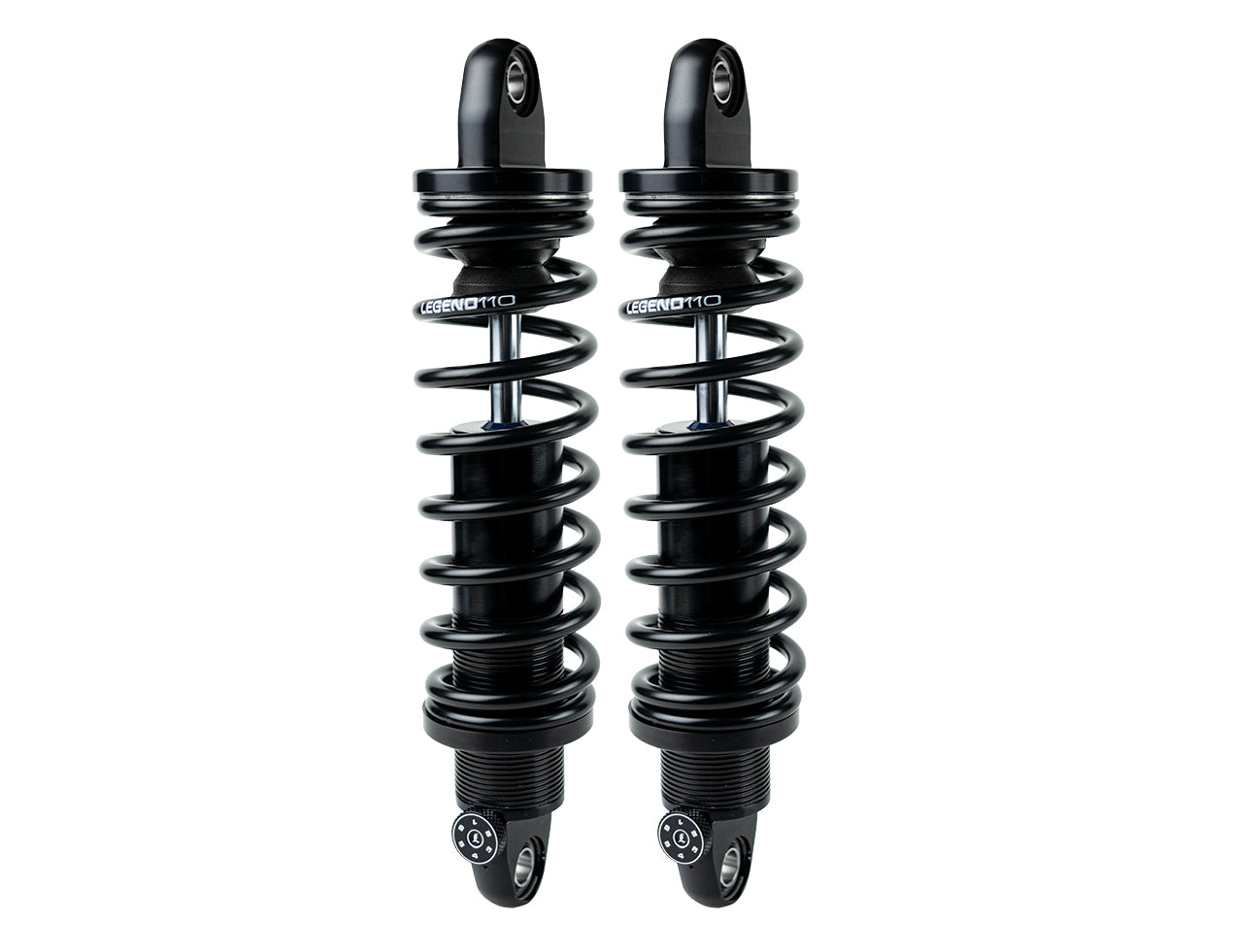 Legend REVO-A - Dyna Rear Shocks Legend Suspension Black 12" Standard