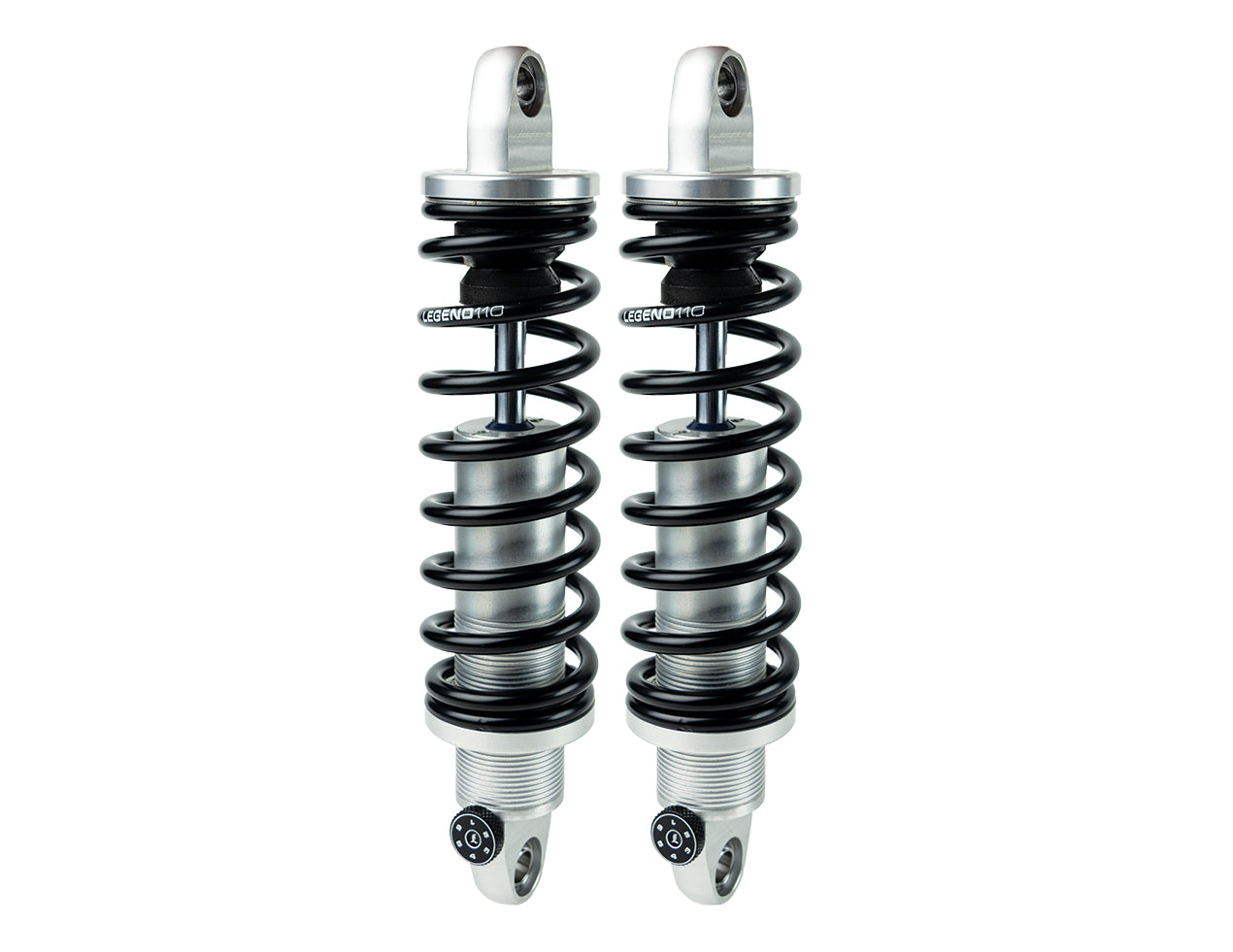 Legend REVO-A - Dyna Rear Shocks Legend Suspension Clear 12" Standard