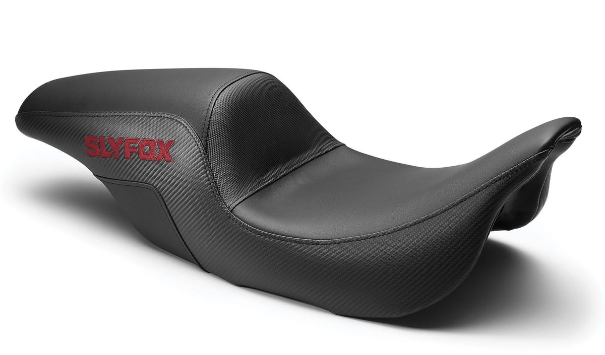 Slyfox Performance Pro Series Seat - 08-23 Touring Seat Saddlemen Burgundy