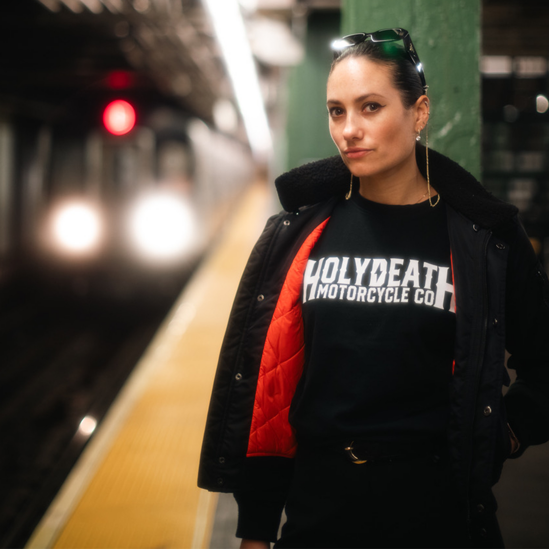 "Classic" T-Shirt - Black T-Shirt Holy Death Motorcycle Co.