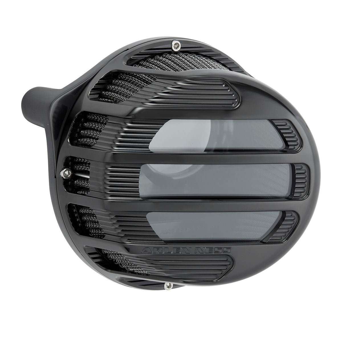 SideKick Air Cleaner, Black - 24+ Touring Air Cleaner Arlen Ness