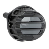 SideKick Air Cleaner, Black - 24+ Touring Air Cleaner Arlen Ness