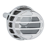 SideKick Air Cleaner, Chrome - 24+ Touring Air Cleaner Arlen Ness