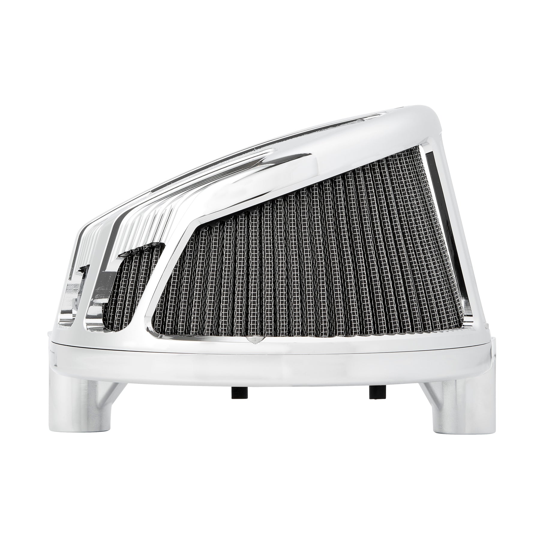 SideKick Air Cleaner, Chrome - 24+ Touring Air Cleaner Arlen Ness