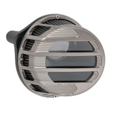SideKick Air Cleaner, Titanium - 24+ Touring Air Cleaner Arlen Ness