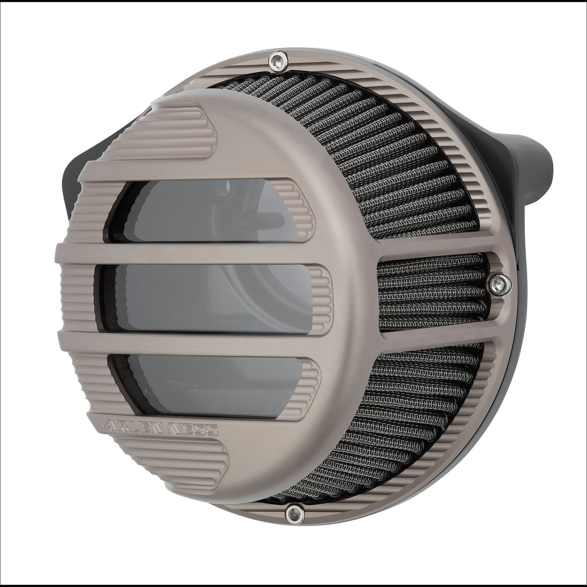 SideKick Air Cleaner, Titanium - 24+ Touring Air Cleaner Arlen Ness
