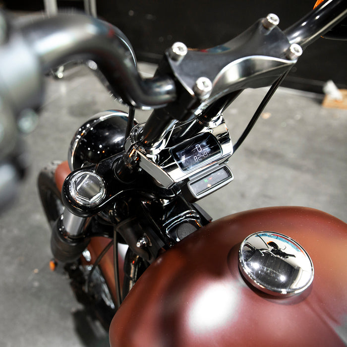 Dash Panel - 18+ Softail Gauge Mount Biltwell Inc.