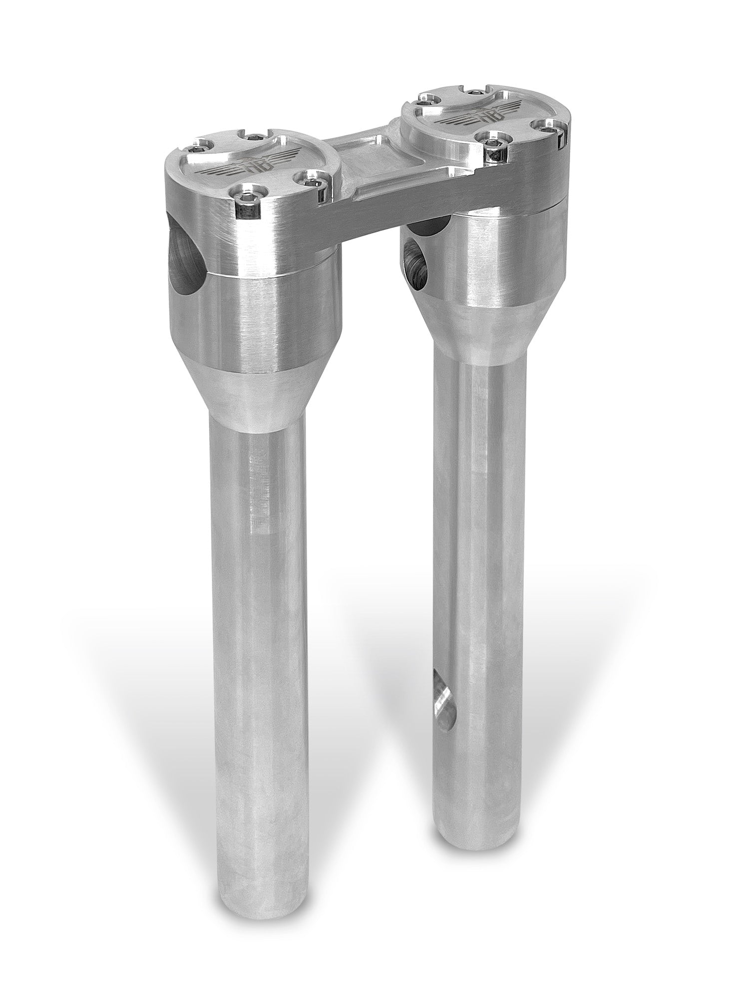 Clubstyle Straight Riser - 1 1/4" Clamping Area Risers Heinz Bikes 8" Silver Silver