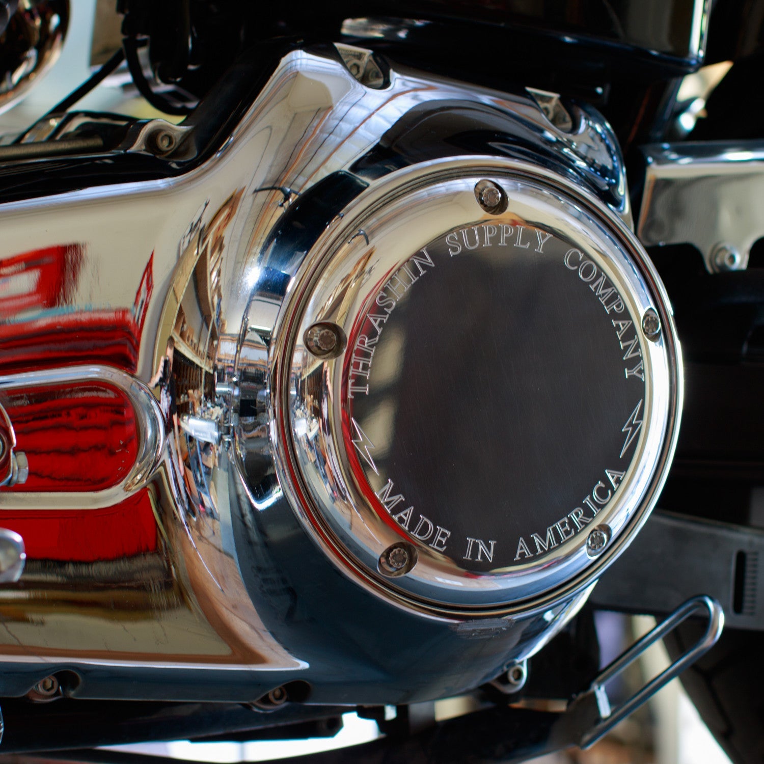 5-Hole Billet Derby Cover Derby Cover Thrashin Supply Co.