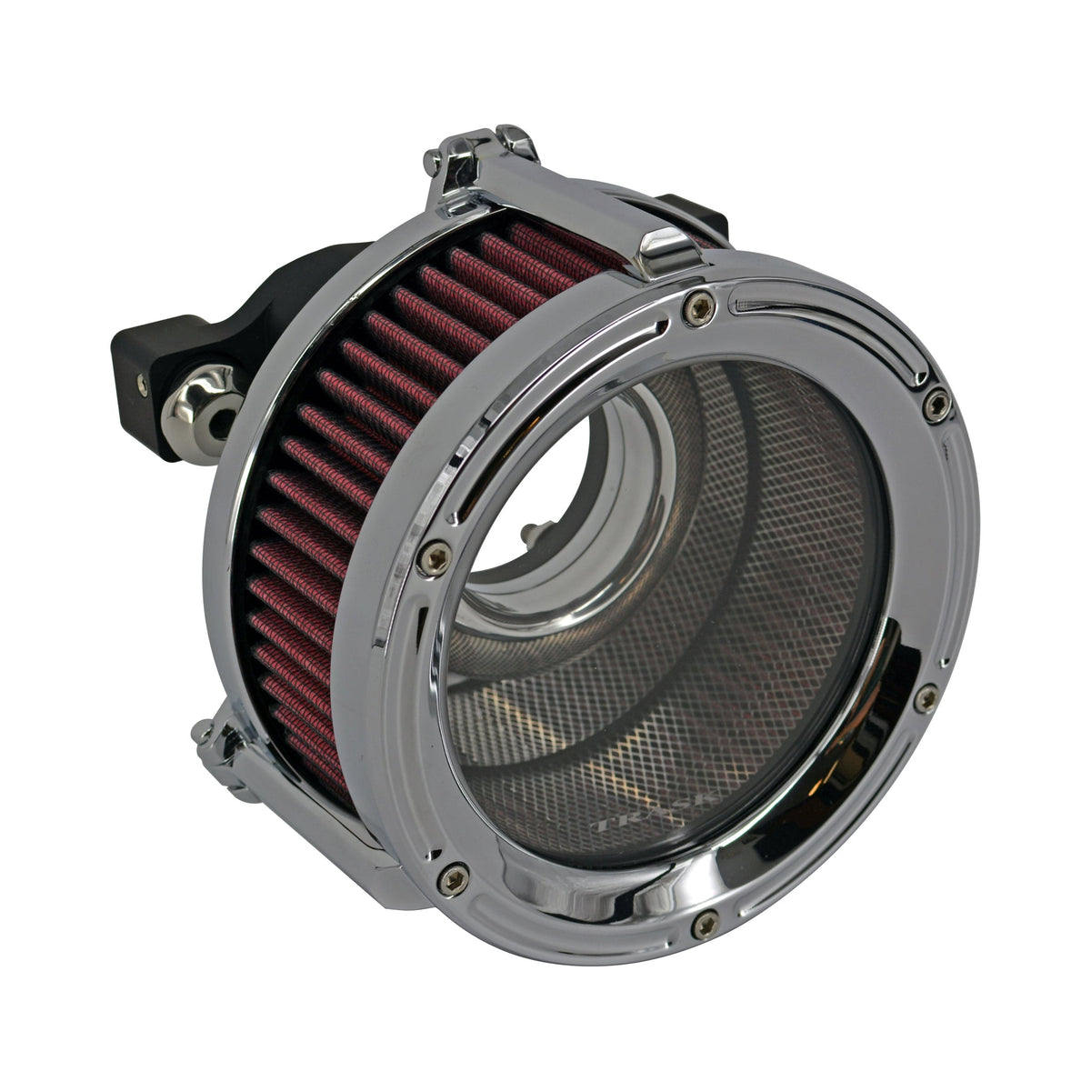 Assault Charge High Flow Air Cleaner Kit Air Cleaner Trask Performance Chrome Milwaukee 8 - 17+ Touring / 18+ Softail