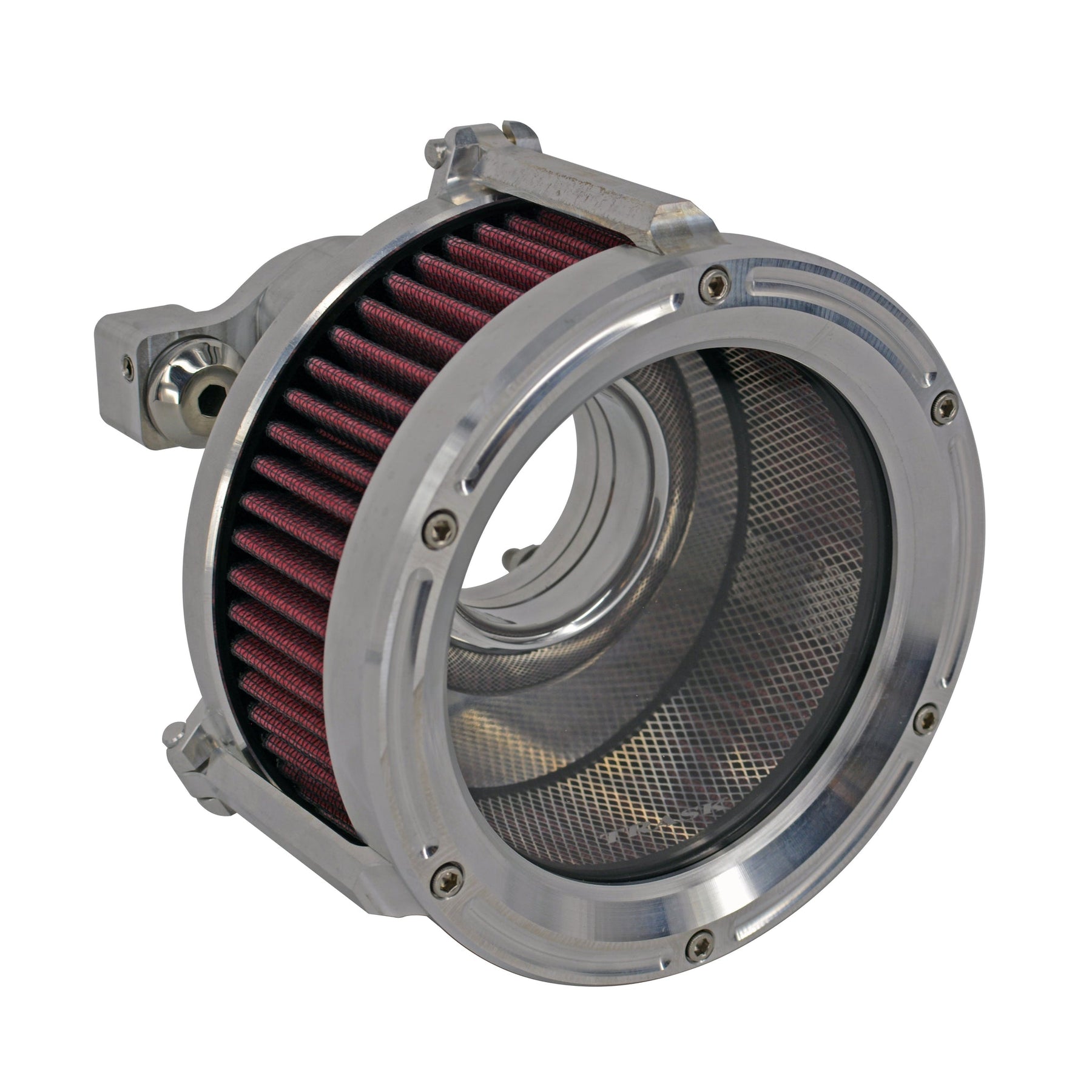 Assault Charge High Flow Air Cleaner Kit Air Cleaner Trask Performance Polished Milwaukee 8 - 17+ Touring / 18+ Softail