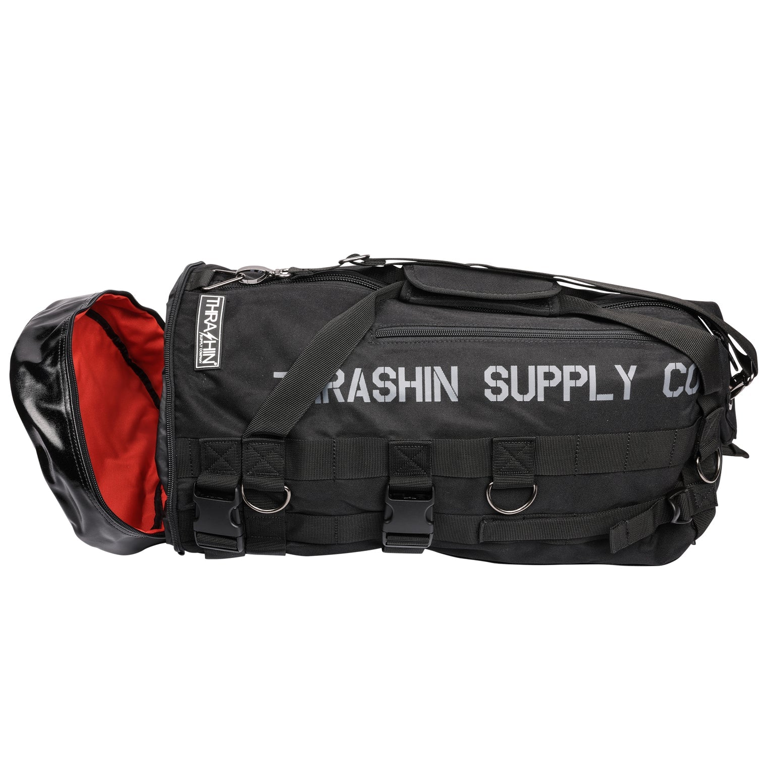 Mission Duffle Bag, Black Luggage Thrashin Supply Co.