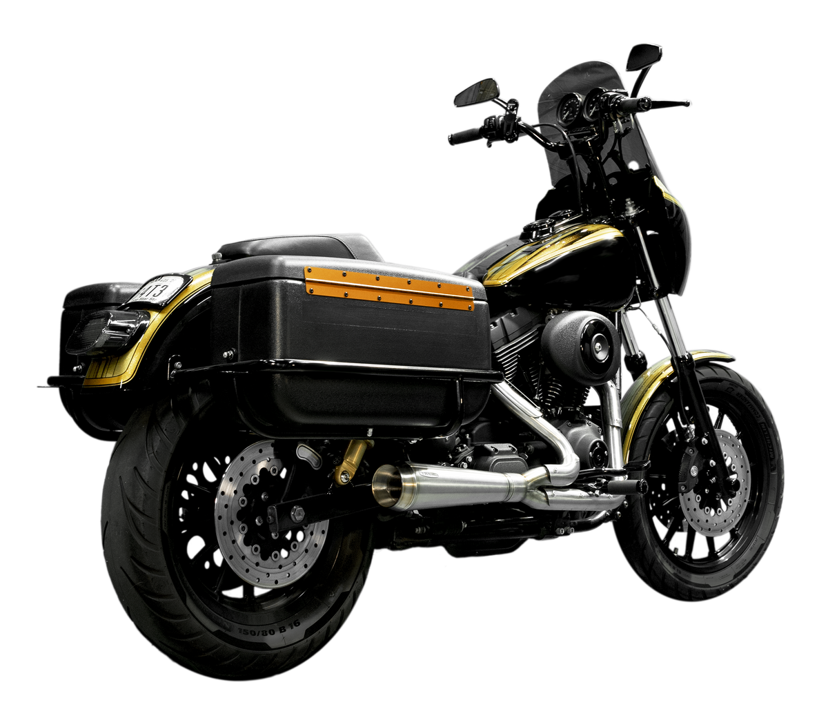 Assault 2:1 Exhaust - Dyna Full Exhaust System Trask Performance
