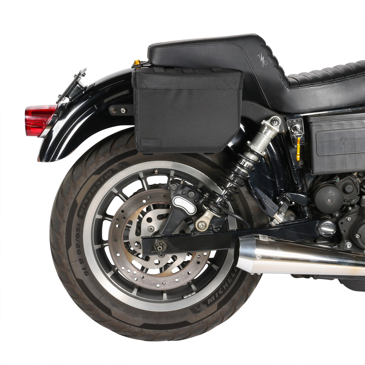 Essential Base Saddlebags - 10 Liters Saddlebags Thrashin Supply Co.