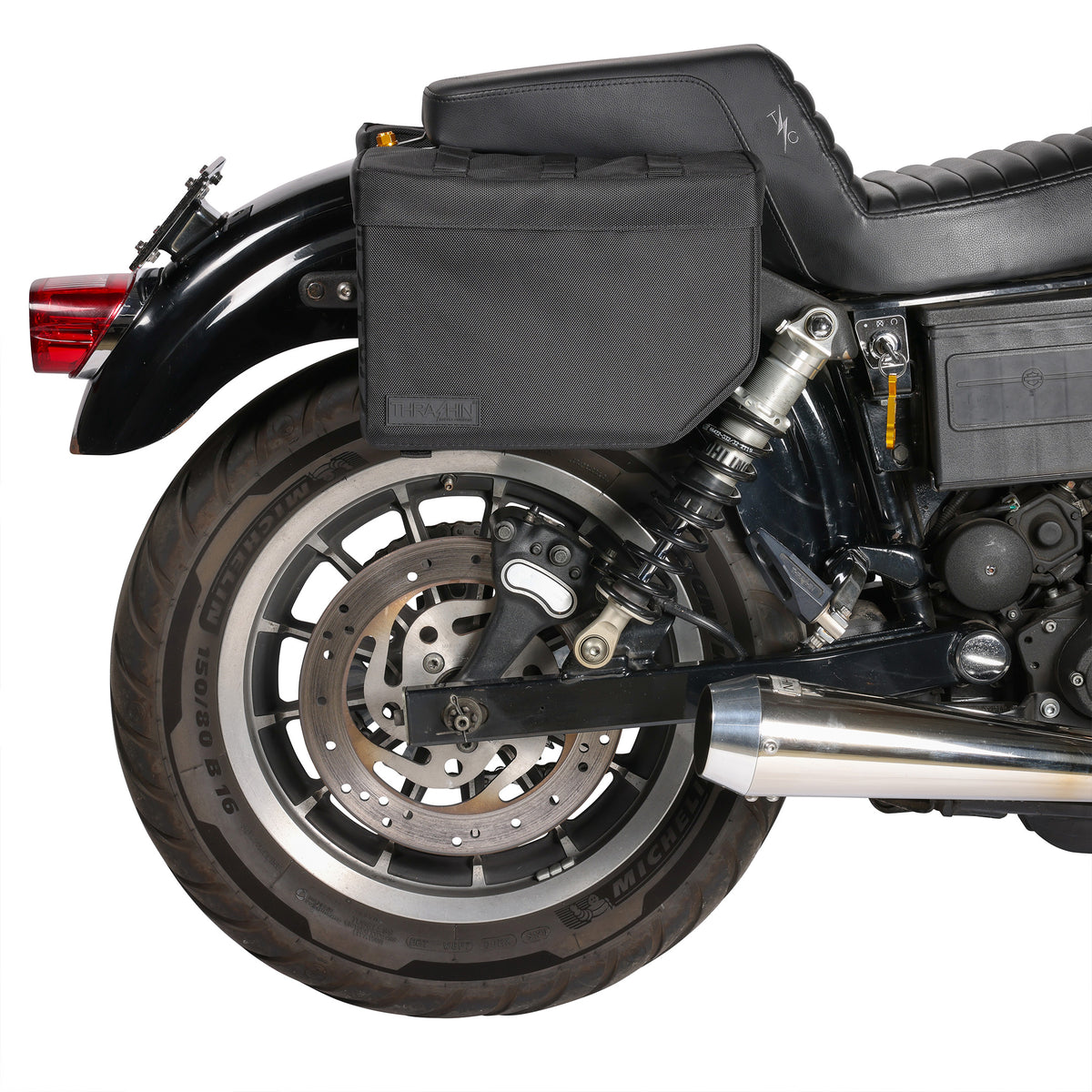 Escape Base Saddlebags - 18 Liters Saddlebags Thrashin Supply Co.